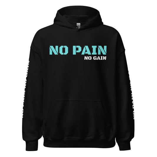 JTXV HOODIE "NO PAIN NO GAIN"