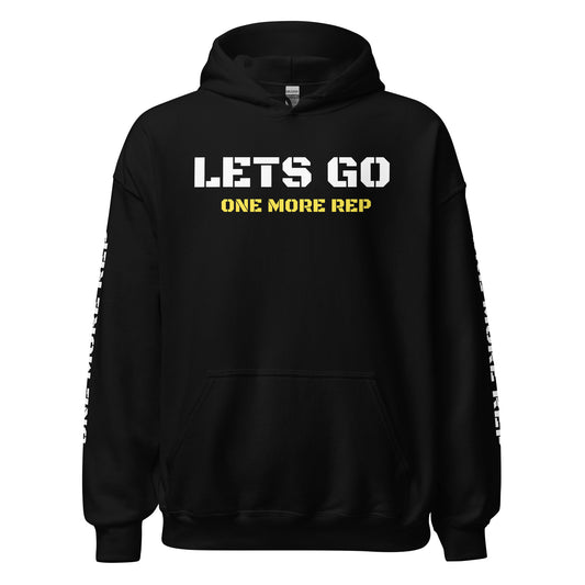 JTXV HOODIE "LETS GO" ONE MORE REP