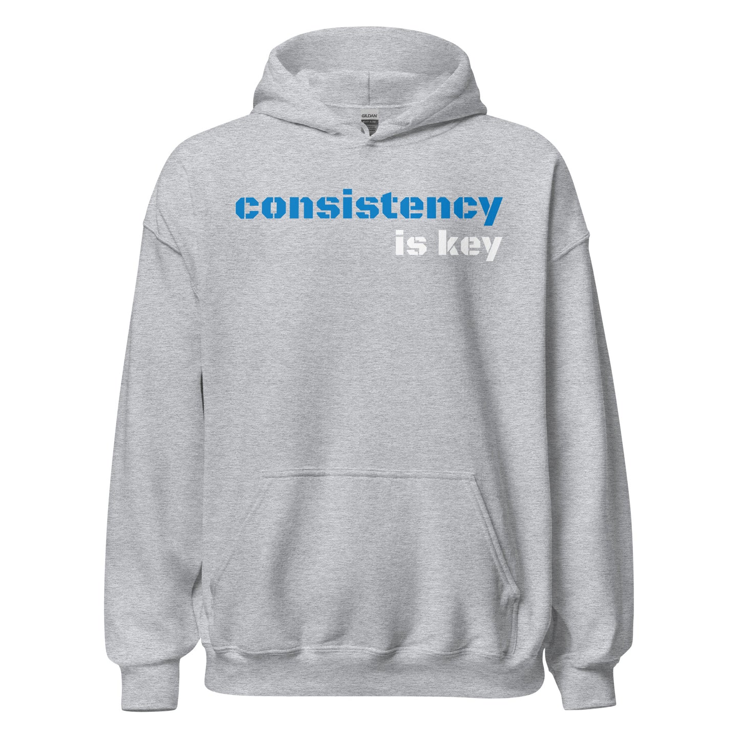 JTXV HOODIE "CONSISTENCY IS KEY"