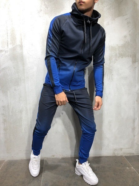 JTXV SWEATPANTS with Hooded Zipper Sweater And Trousers