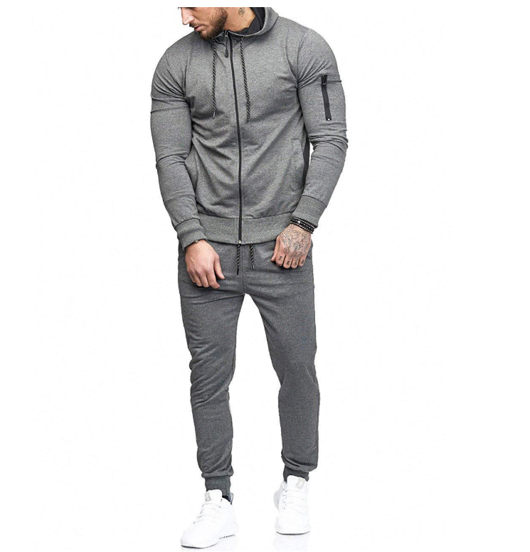 Men sportswear sweatsuit