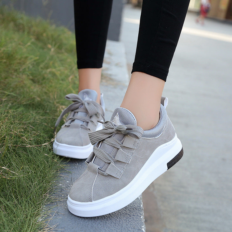 Sportswear Shoes Woman Sports Casual , Thick-Soled Inner Height Shoes