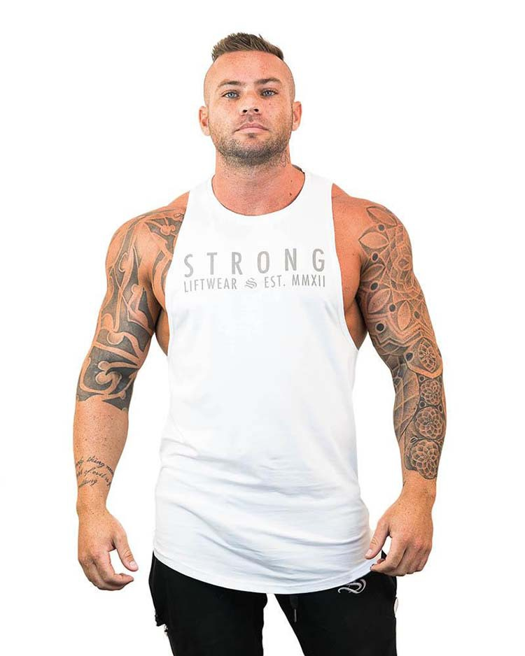 Men Sportswear gym sleeveless shirt