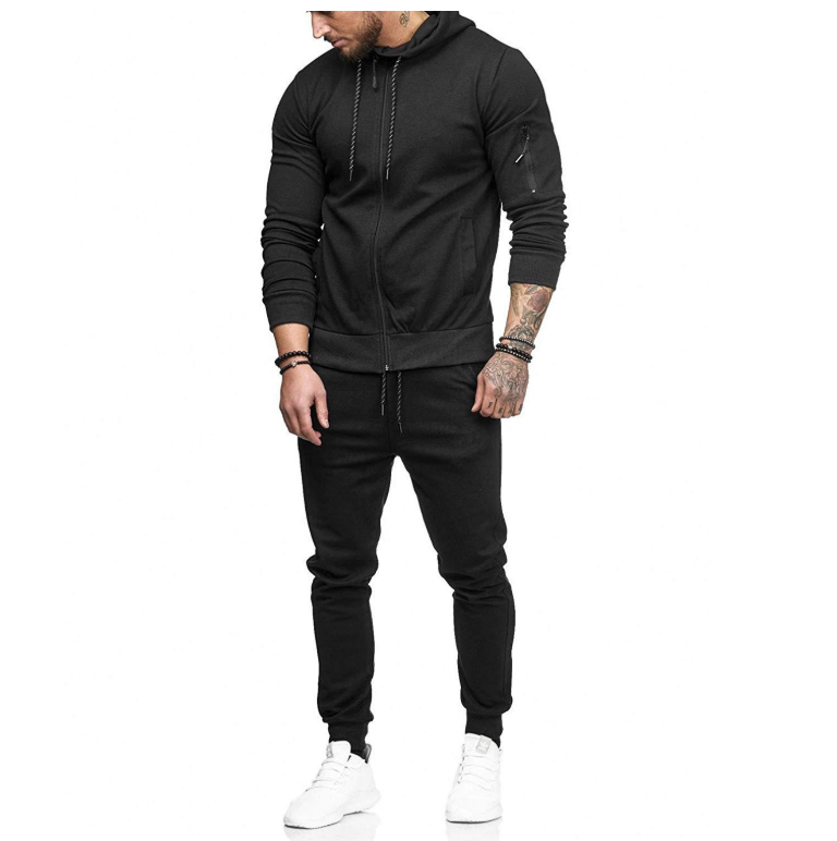 Men sportswear sweatsuit