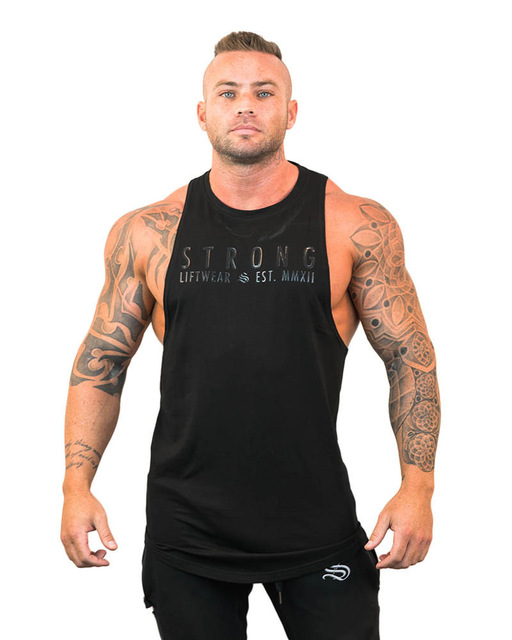 Men Sportswear gym sleeveless shirt