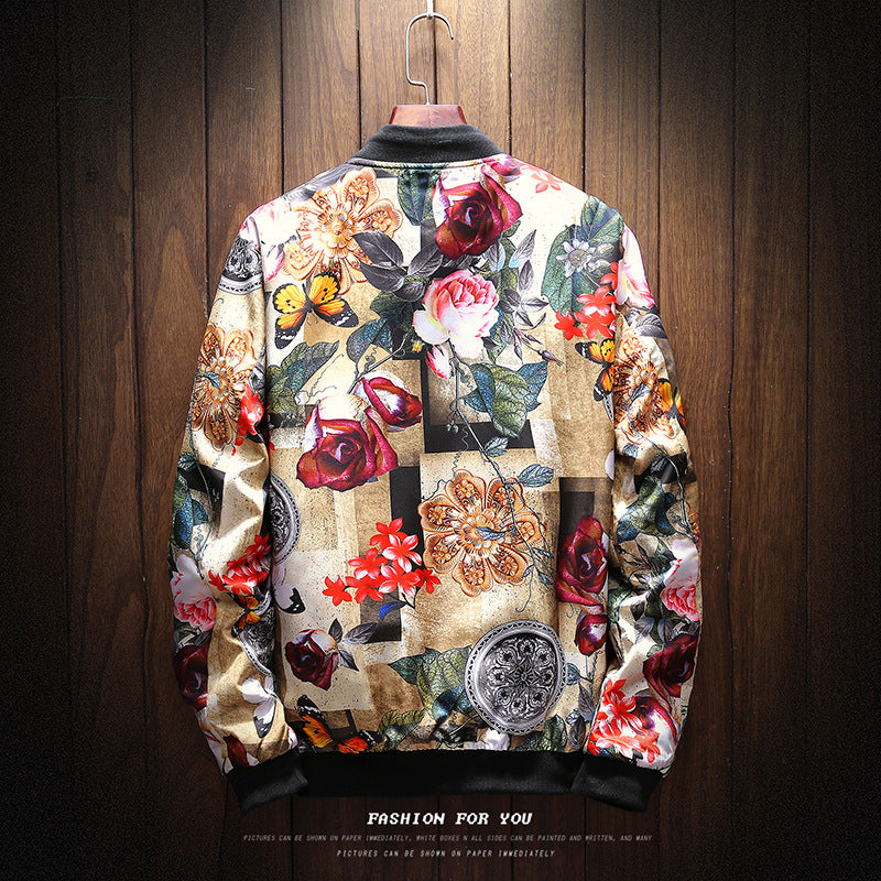 Men Jacket Japan Style Bomber Casual