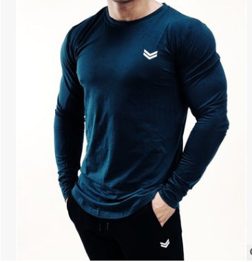 Men Sportswear Long Sleeve Fitness Training T Shirt