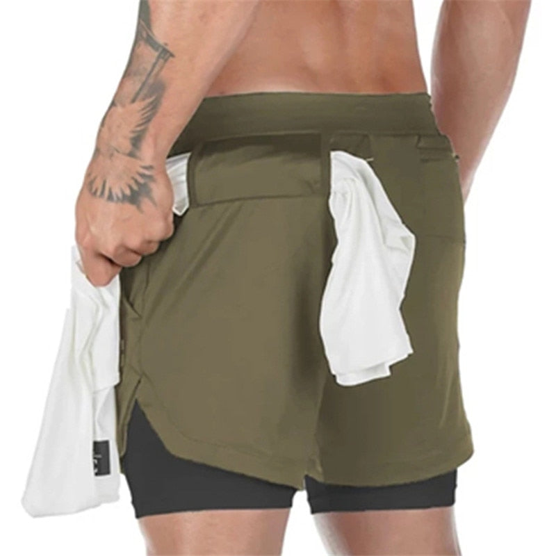 Men sportswear Shorts Fitness Jogging