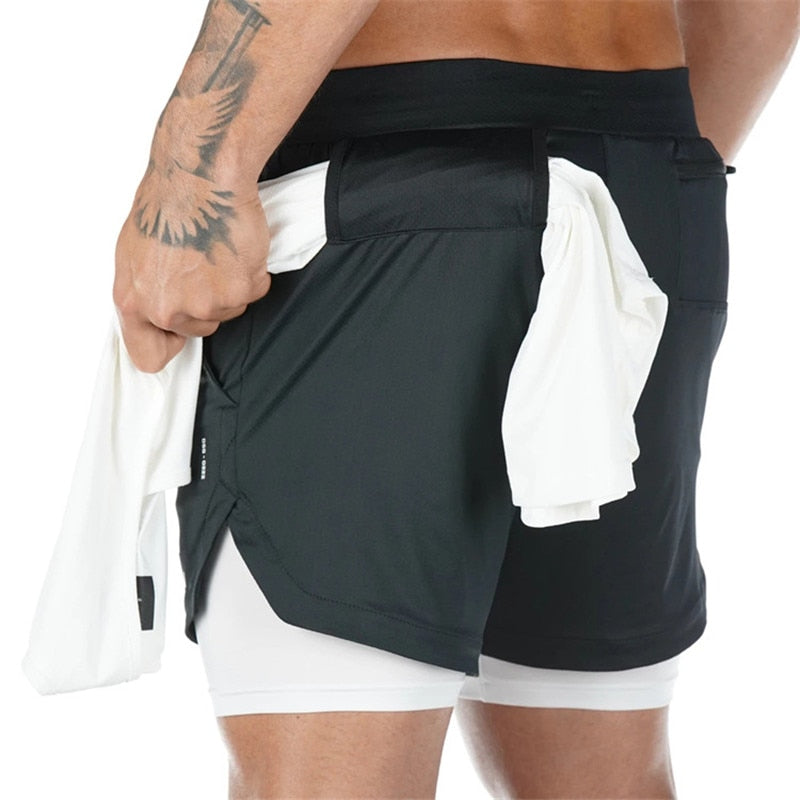 Men sportswear Shorts Fitness Jogging