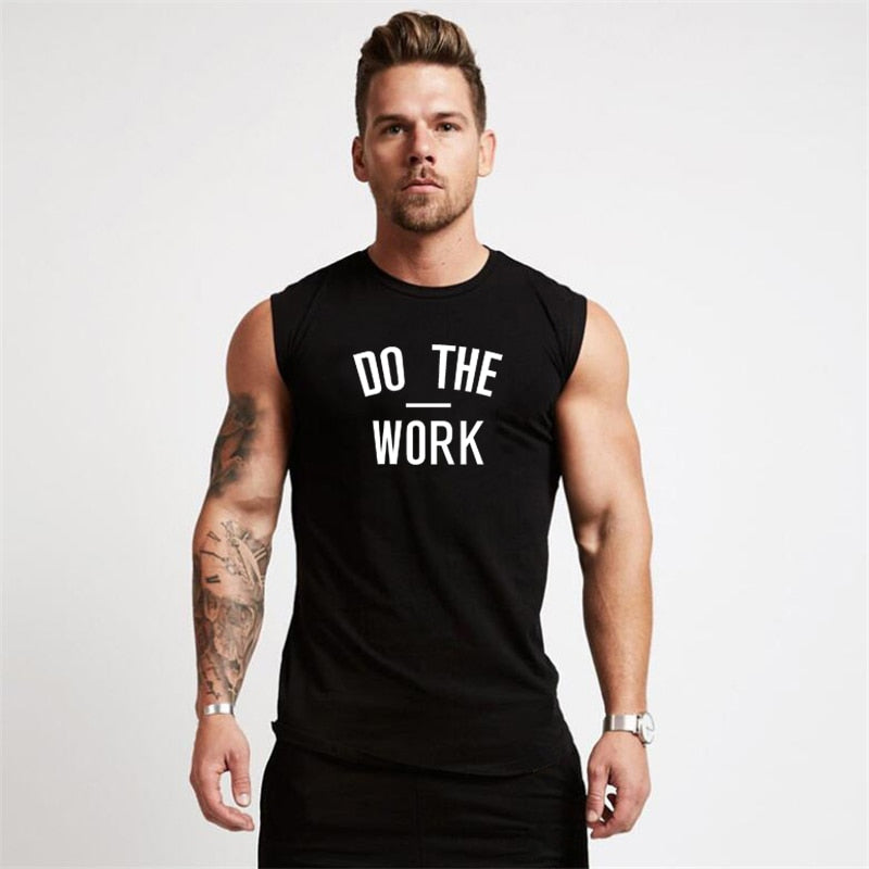 Men sportswear Sleeveless Shirt