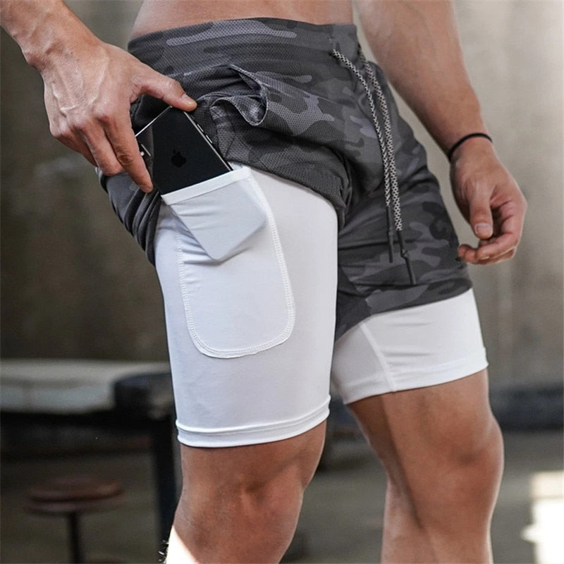 Men sportswear Shorts Fitness Jogging