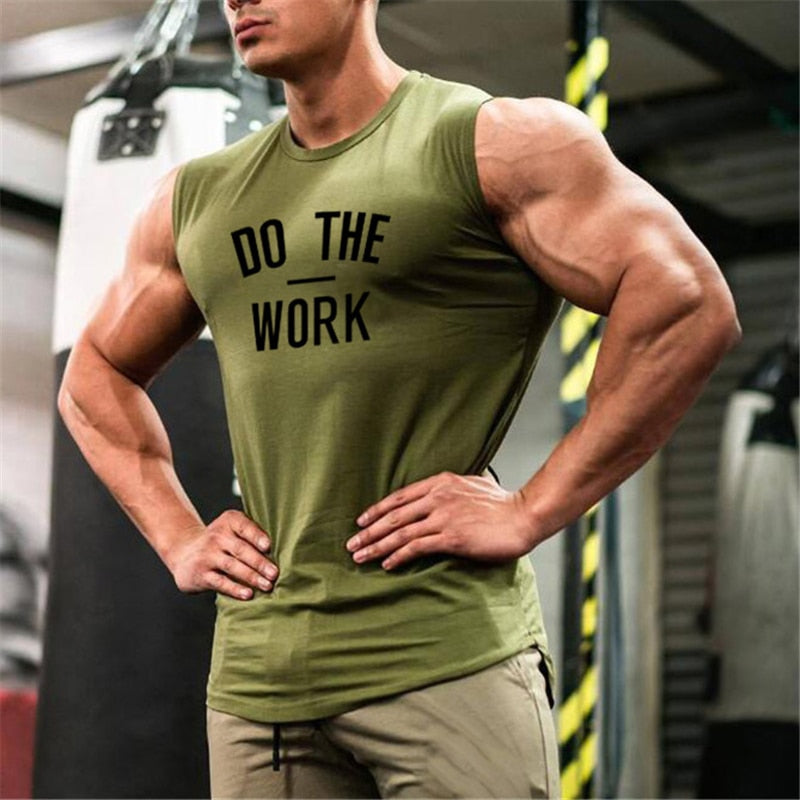 Men sportswear Sleeveless Shirt