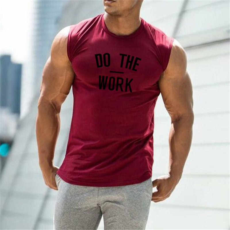 Men sportswear Sleeveless Shirt